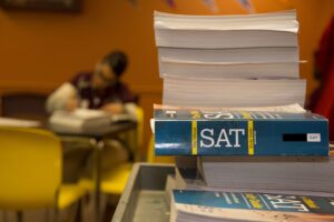 SAT prep book instructional content