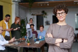 white business woman